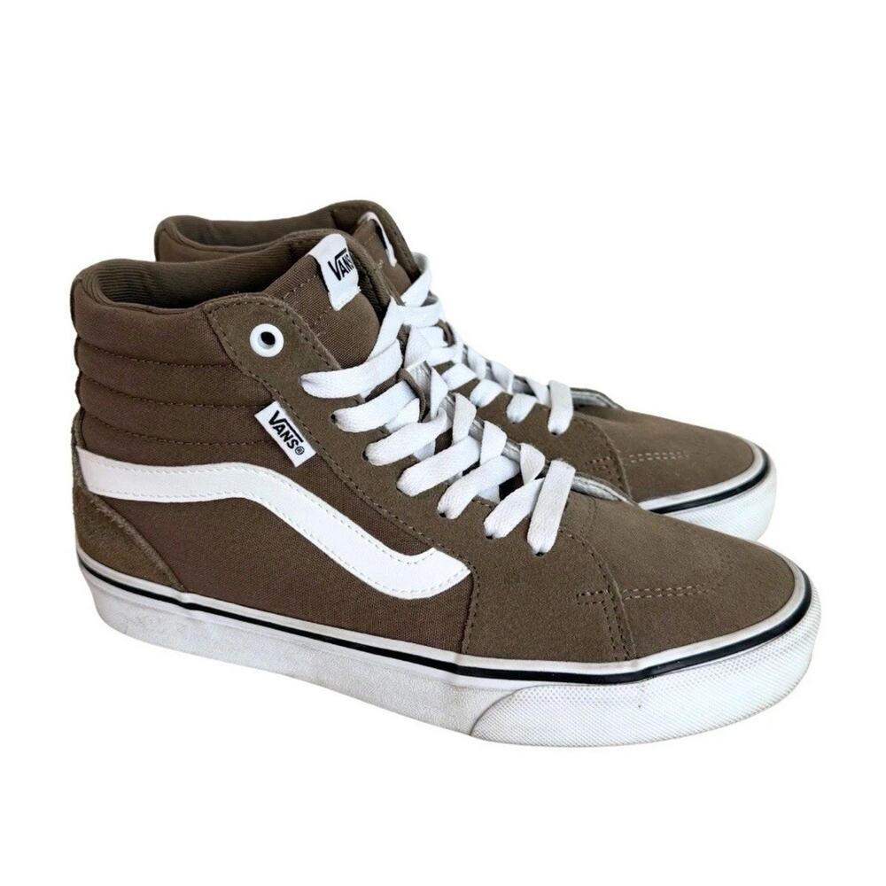Vans Filmore Hi Suede/Canvas Desert Taupe Women's Size US 7 High Top Shoes
